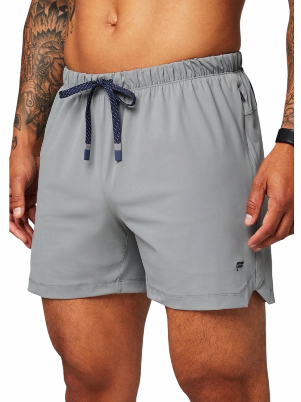 Fabletics Grey The One Short Lined 5in Size Medium